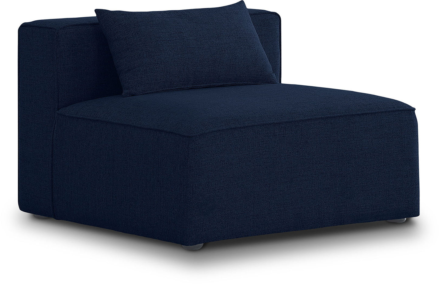 Cube - Linen Armless Chair