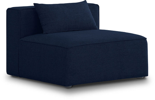 Cube - Linen Armless Chair