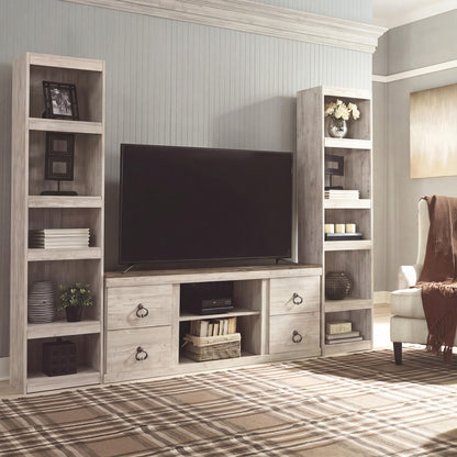 Willowton - Entertainment Center With Fireplace Option - Ego Home Furniture