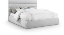 Load image into Gallery viewer, Adam - Linen Fabric Bed With 52" Headboard
