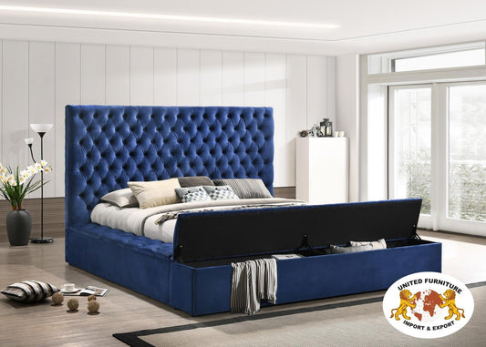 B564 - Velvet Bed