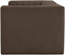 Load image into Gallery viewer, Rummi - Velvet Performance Fabric Upholstered 2 Piece Modular Loveseat

