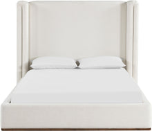 Load image into Gallery viewer, Solange - Linen Textured Fabric Upholstered Bed
