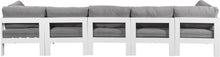 Load image into Gallery viewer, Nizuc - Outdoor Patio 5 Seat Modular Sofa With White Frame
