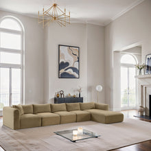 Load image into Gallery viewer, Shaggy - 5 Piece Modular Sectional With Chaise
