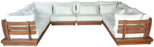 Load image into Gallery viewer, Mirella - 8 Piece Water Resistant Fabric Upholstered Outdoor Patio Modular Sectional
