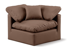 Load image into Gallery viewer, Indulge - Faux Leather Corner Chair

