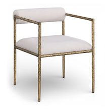 Load image into Gallery viewer, Axis - Linen Textured Beige Fabric Upholstered Dining Chair (Set of 2)
