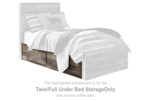 Load image into Gallery viewer, Derekson - Twin/Full Under Bed Storage - Multi Gray
