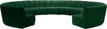 Load image into Gallery viewer, Infinity - 11 Piece Velvet Modular Sectional
