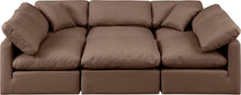 Load image into Gallery viewer, Indulge - Faux Leather 6 Piece Modular Sectional
