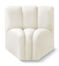 Load image into Gallery viewer, Arc - Velvet Curved Corner Chair
