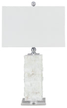 Load image into Gallery viewer, Malise - Alabaster Table Lamp  - White
