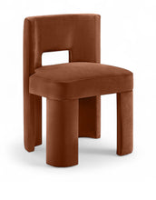 Load image into Gallery viewer, Zuno - Velvet Performance Fabric Upholstered Dining Chair (Set of 2)
