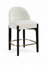 Load image into Gallery viewer, Torino - Counter Stool With Brushed Black Base
