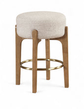 Load image into Gallery viewer, Torino - Backless Counter Stool With Brushed Brown Base (Set of 2)
