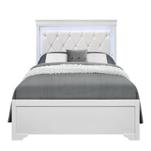 Load image into Gallery viewer, Shaker - Bed With LED Lighting And Crystal Inspired Tufted Headboard

