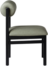 Load image into Gallery viewer, Roundhill - Faux Leather Dining Chair (Set of 2) - Black Frame
