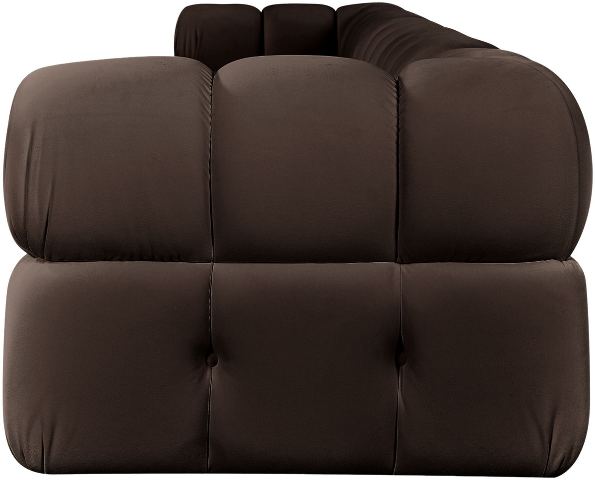 Orin - Fabric Velvet 5 Piece Modular Sofa
