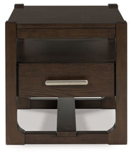Load image into Gallery viewer, Breckington - Square End Table - Dark Brown
