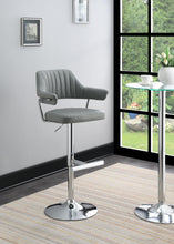 Load image into Gallery viewer, ST125 - Faux Leather Bar Stool (Set of 2)
