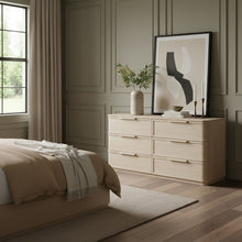 Load image into Gallery viewer, Tiberio - Oak Veneer And Solid Wood Dresser
