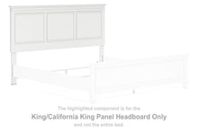 Load image into Gallery viewer, Fortman - King/Cal King Panel Headboard - White
