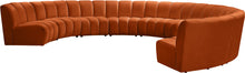 Load image into Gallery viewer, Infinity - 9 Piece Velvet Modular Sectional
