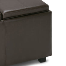 Load image into Gallery viewer, Avalon - Upholstered Storage Ottoman

