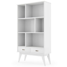 Load image into Gallery viewer, Draper - Mid Century Wide Bookcase And Storage Unit

