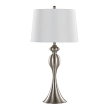 Load image into Gallery viewer, Ashland - Contemporary Table Lamp (Set of 2) - Nickel / White
