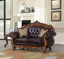 Load image into Gallery viewer, U204 - Traditional Loveseat - Brown

