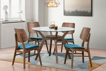 Load image into Gallery viewer, Oscar - Round Glass Dining Table Set
