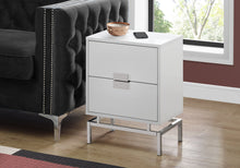 Load image into Gallery viewer, Accent Side Table, Storage Drawer, Modern Design
