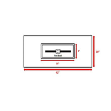 Load image into Gallery viewer, Propane / Gas Outdoor Fire Pit Table Durable Construction
