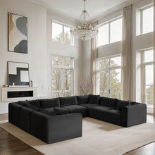 Load image into Gallery viewer, Shaggy - 8 Piece Modular U-Shaped Sectional
