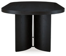 Load image into Gallery viewer, Rowanbeck - Oval Dining Room Table - Black
