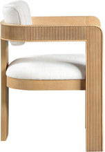 Load image into Gallery viewer, Sacha - Linen Dining Chair With Natural Base (Set of 2)
