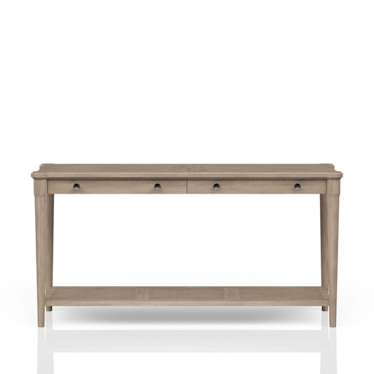 Citrus Heights - Sofa Table With Cane - Sand