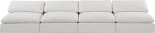 Load image into Gallery viewer, Comfy - Linen Modular Armless Sofa 4 Seats
