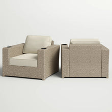 Load image into Gallery viewer, Outdoor Lounge Chairs With Cushions, Weather Resistant - Gray Mix
