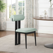 Load image into Gallery viewer, Dario - Faux Leather Dining Chair With Black Frame (Set of 2)
