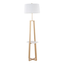 Load image into Gallery viewer, Cosmo - Shelf Contemporary / Glam Floor Lamp
