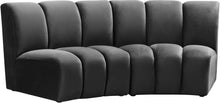 Load image into Gallery viewer, Infinity - 2 Piece Velvet Modular Sectional
