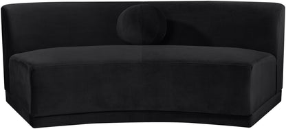 Avra - Velvet Performance Fabric Upholstered Armless Sofa