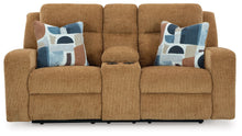 Load image into Gallery viewer, Kanlow - Dbl Reclining Loveseat With Console
