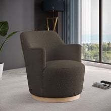 Load image into Gallery viewer, Clarita - Boucle Swivel Accent Chair
