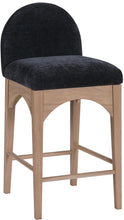 Load image into Gallery viewer, Waldorf - Chenille Stool With Natural Legs
