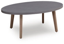 Load image into Gallery viewer, Harmony Headlands - Oval Cocktail Table - Natural / Gray
