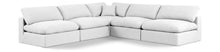 Load image into Gallery viewer, Comfy - 5 Piece Linen Modular Corner Armless Sectional
